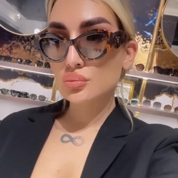 Prada SPR07Y_EVAU_F06S1_C_053 CATEYE Symbole sunglasses - Picture 4 of 14